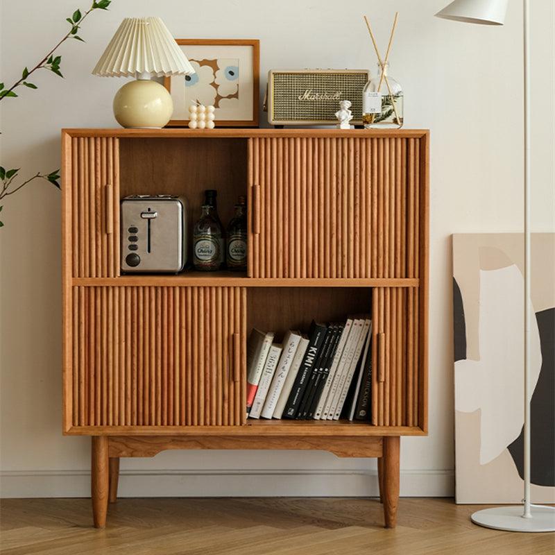 Lilianna Wood Bookcase & Cabinet - HomeCozify
