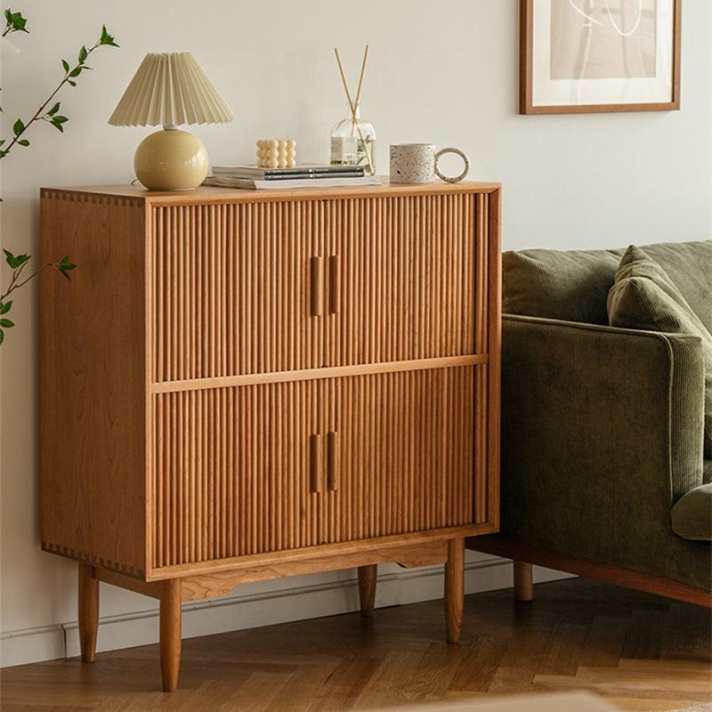 Lilianna Wood Bookcase & Cabinet - HomeCozify