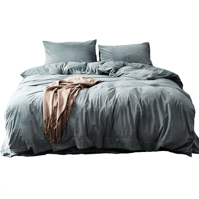 Liliya 4 Pieces Cotton Sheet Set - HomeCozify