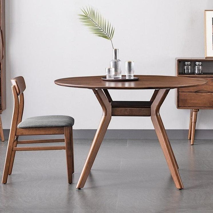 Lipot Solid Wood Dining Table - HomeCozify