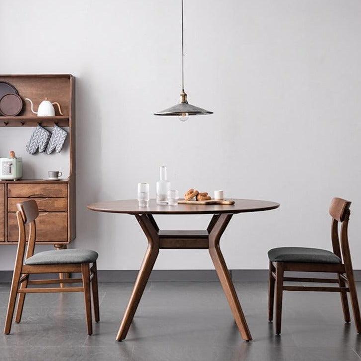 Lipot Solid Wood Dining Table - HomeCozify