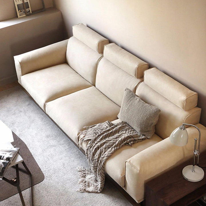 Lisonni Square Arm Sofa - HomeCozify