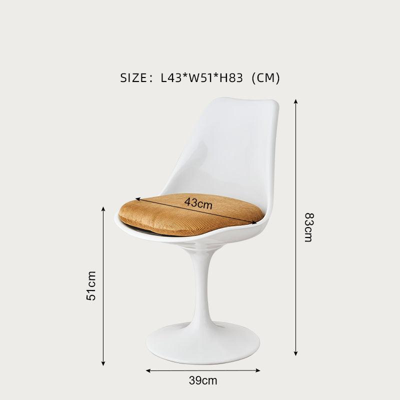 Lozano Rotating Dining Chair - HomeCozify