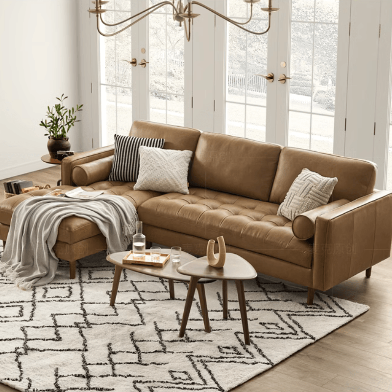 Madison Chaise Sectional Sofa - HomeCozify