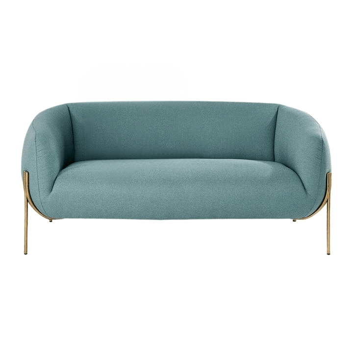 Malina Round Arm Sofa - HomeCozify