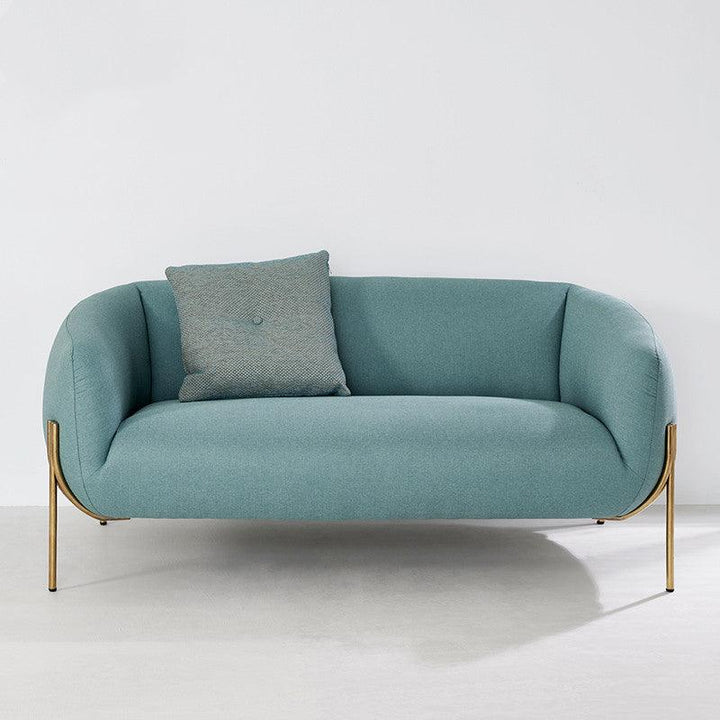 Malina Round Arm Sofa - HomeCozify