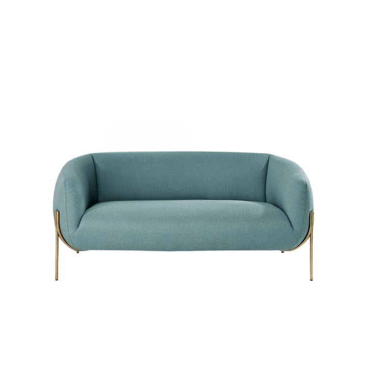 Malina Round Arm Sofa - HomeCozify