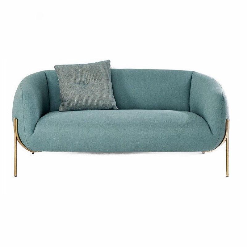 Malina Round Arm Sofa - HomeCozify