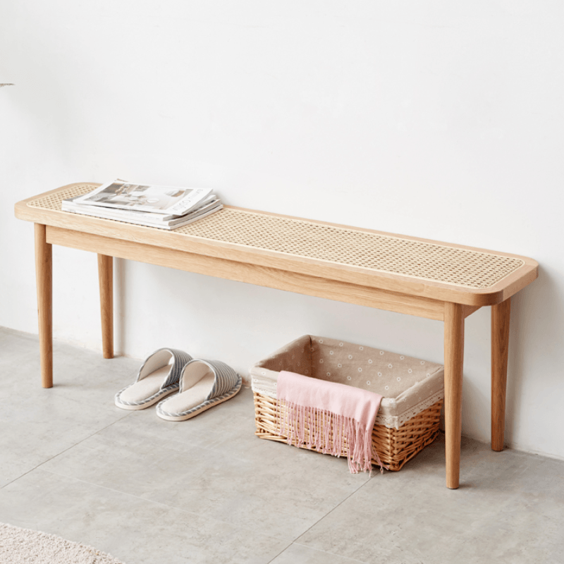 Mareeba Rattan Bench - HomeCozify