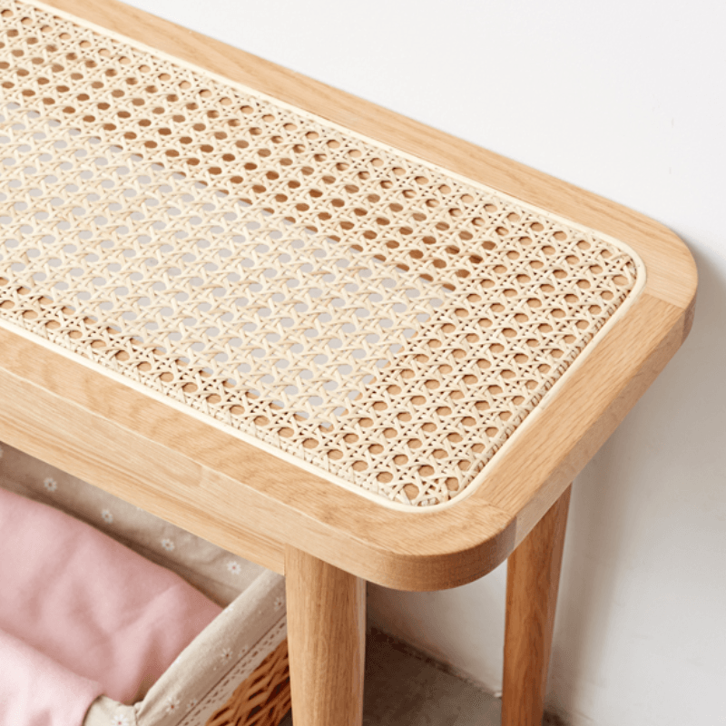 Mareeba Rattan Bench - HomeCozify