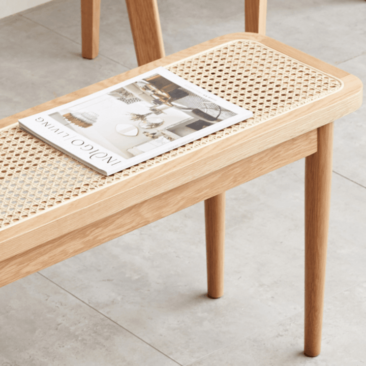 Mareeba Rattan Bench - HomeCozify