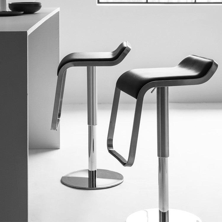 Mariana Swivel Adjustable Bar Stool - HomeCozify