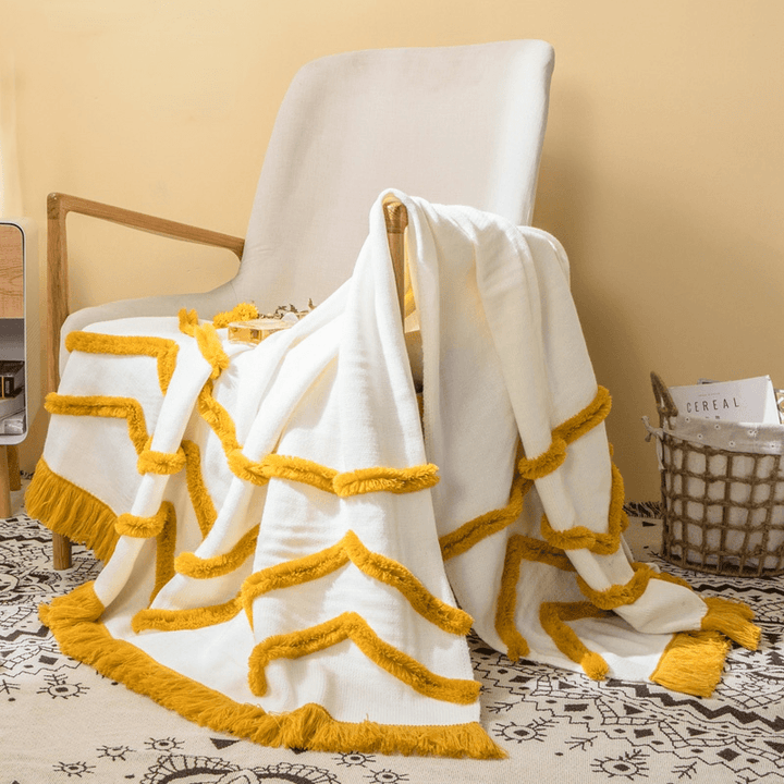 Mariya Textured Blanket - HomeCozify