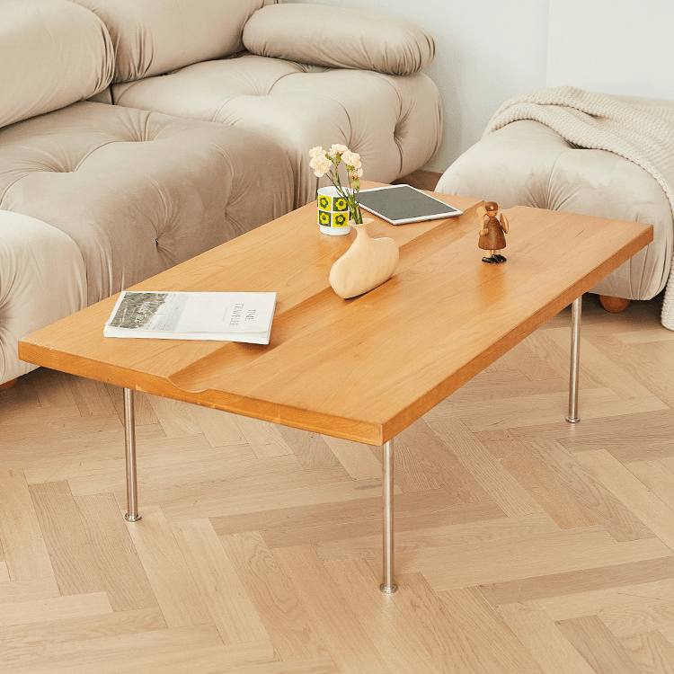 Markos Cherrywood Coffee Table - HomeCozify