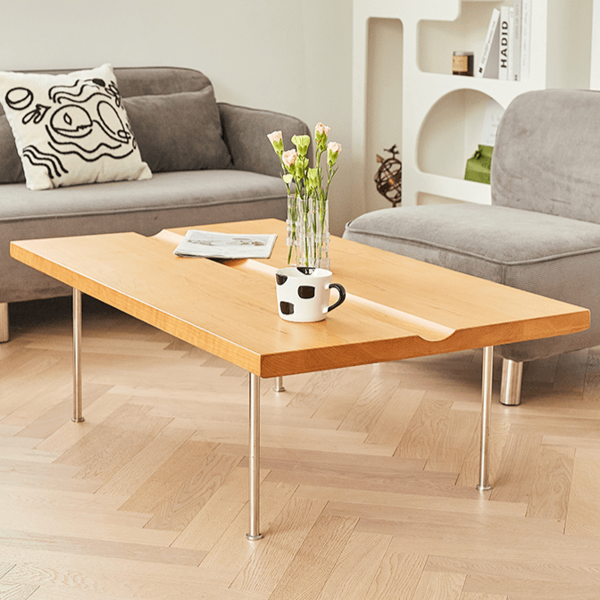 Markos Cherrywood Coffee Table - HomeCozify