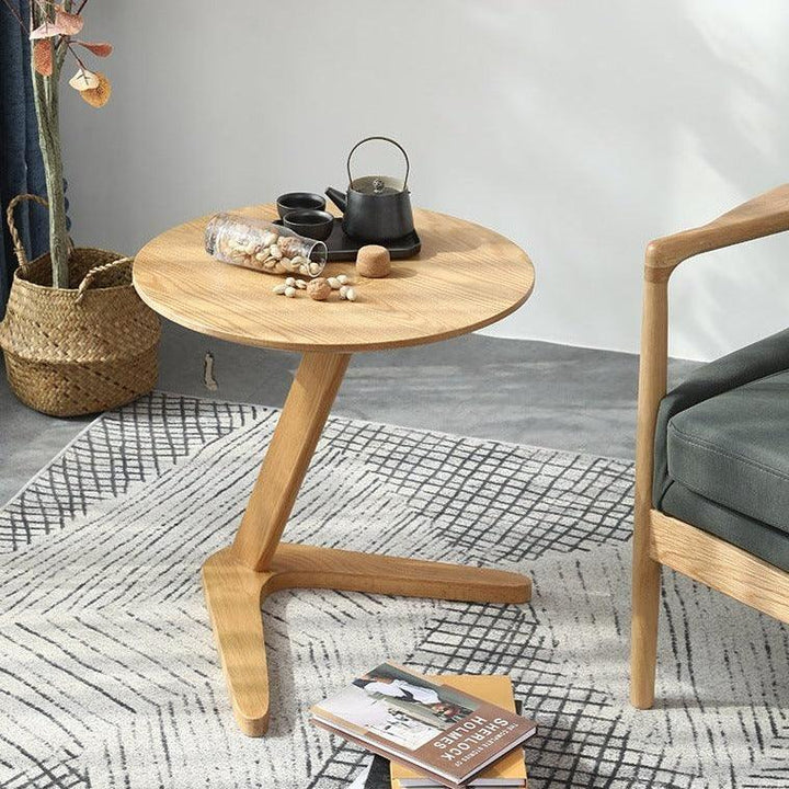 Melba V Shape End Table - HomeCozify