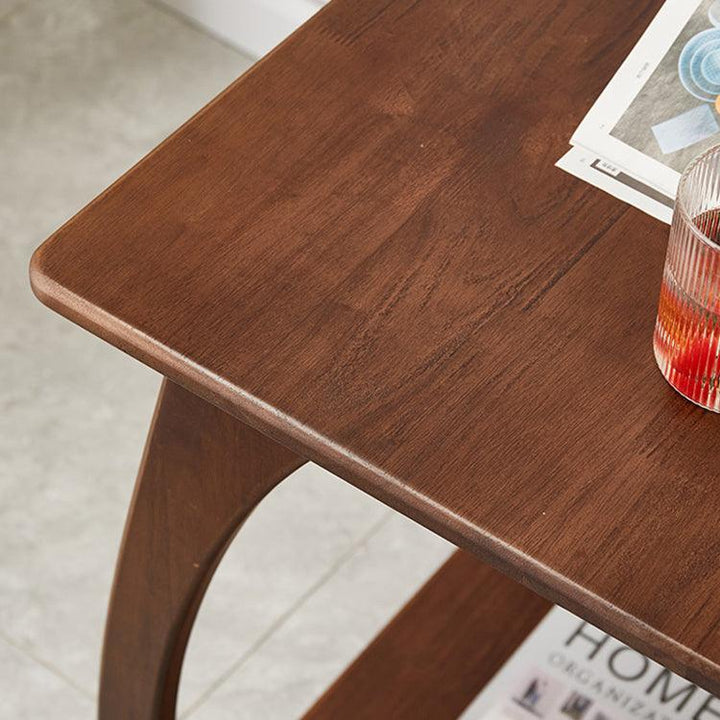 Milena Solid Wood End Table - HomeCozify