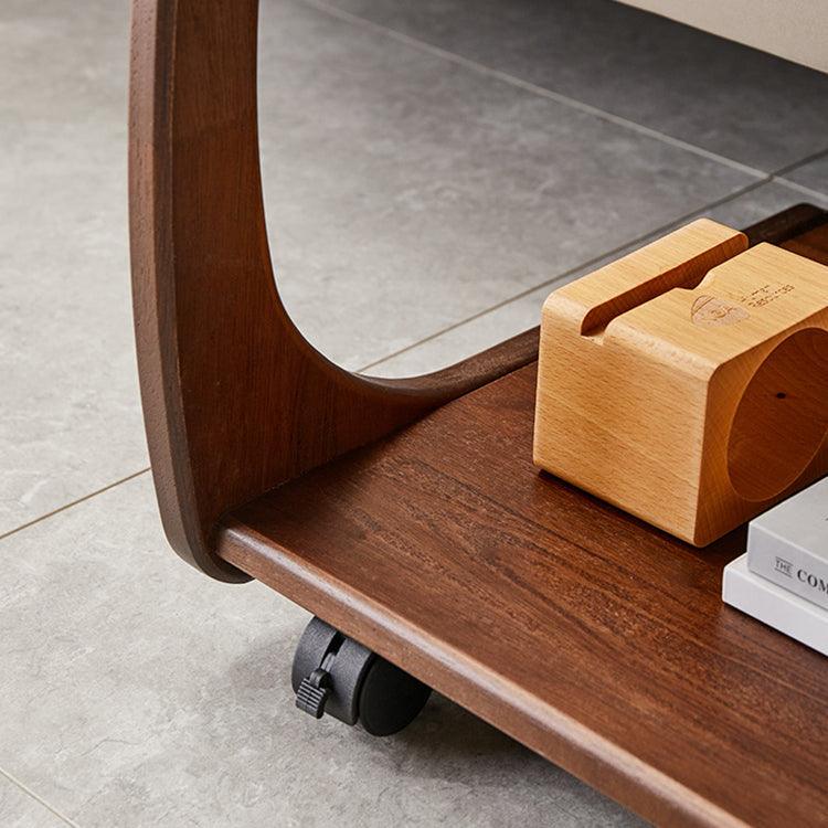 Milena Solid Wood End Table - HomeCozify