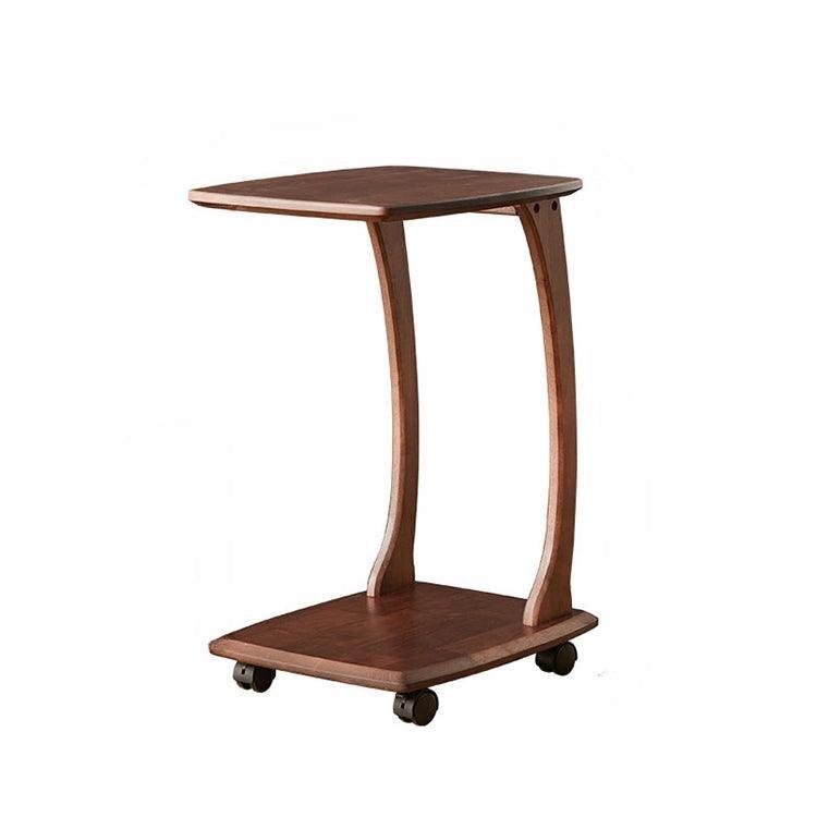 Milena Solid Wood End Table - HomeCozify