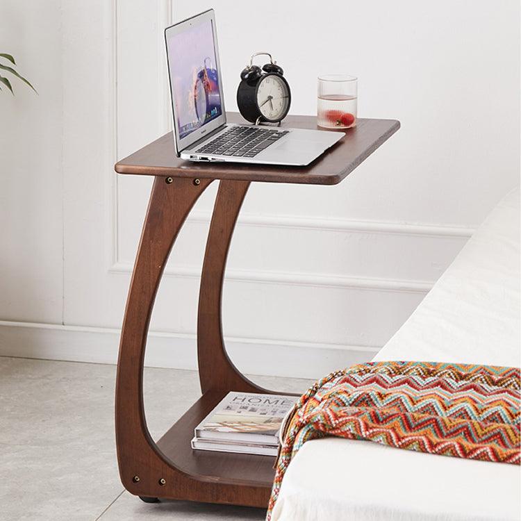 Milena Solid Wood End Table - HomeCozify