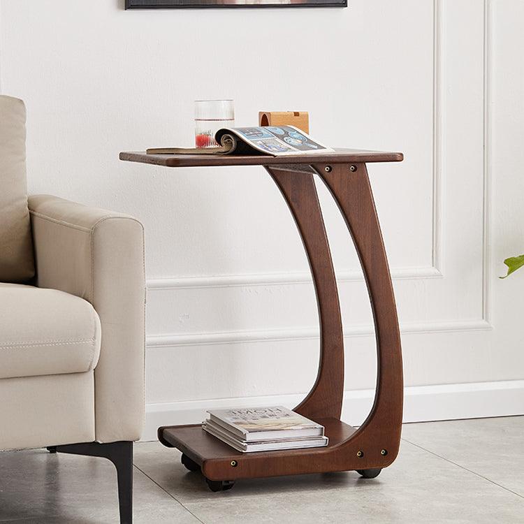 Milena Solid Wood End Table - HomeCozify