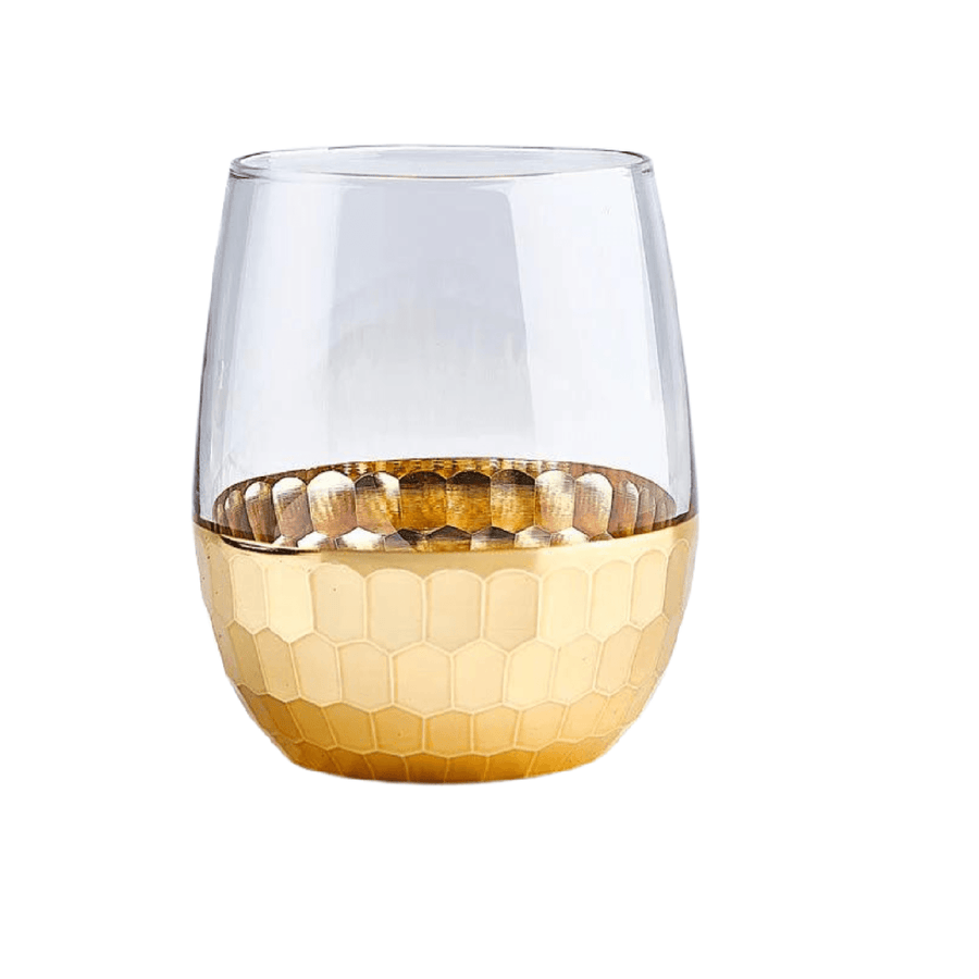Miroslawa Handmade Golden Glass - HomeCozify