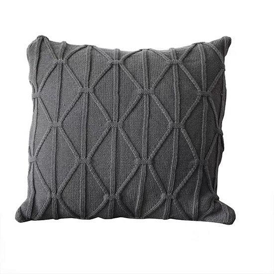 Modern Knitted Throw Pillow - HomeCozify