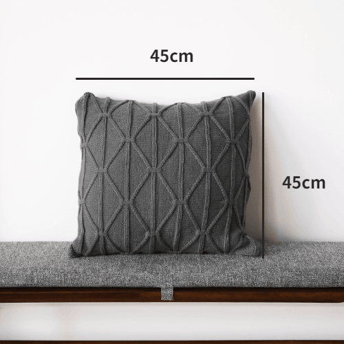 Modern Knitted Throw Pillow - HomeCozify