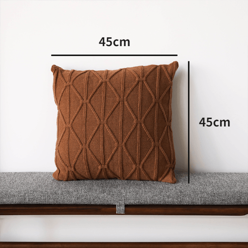 Modern Knitted Throw Pillow - HomeCozify