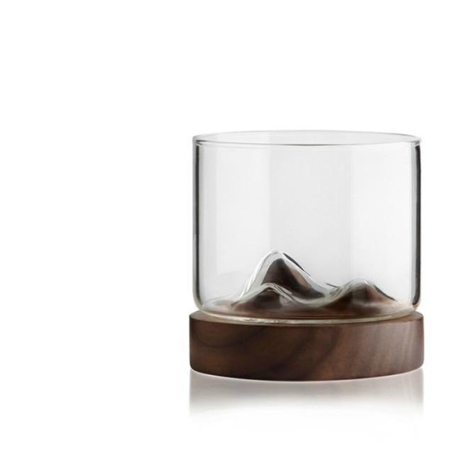 Mountain Glass with Coaster - HomeCozify