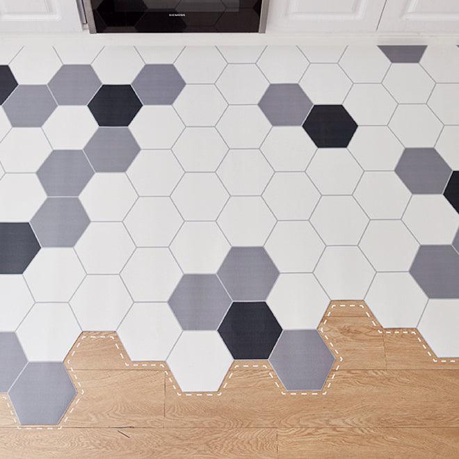 Mozes Hexagon Kitchen Mat - HomeCozify