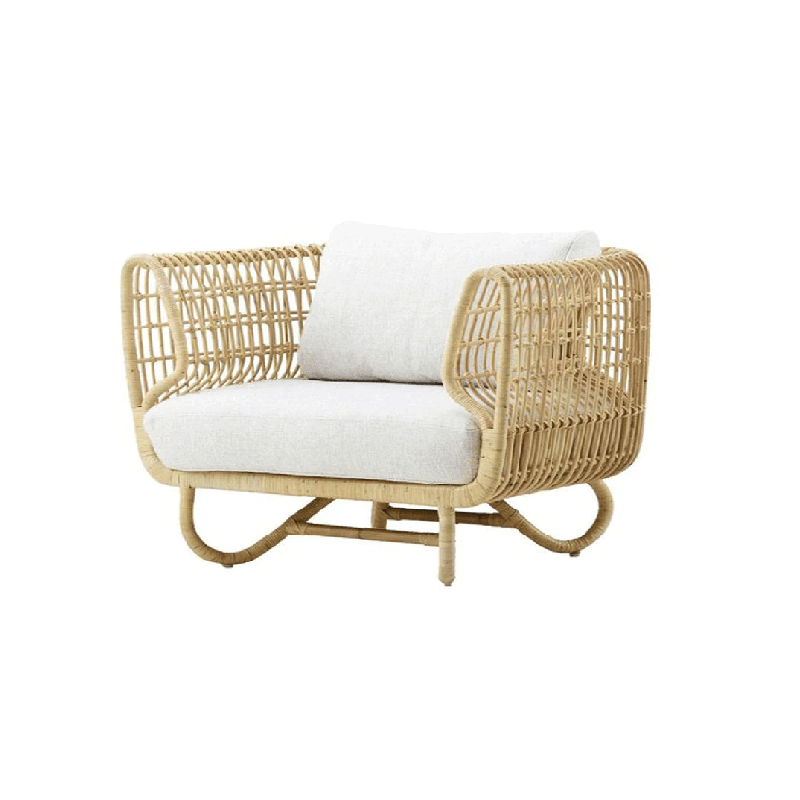 Natalia Rattan Armchair - HomeCozify