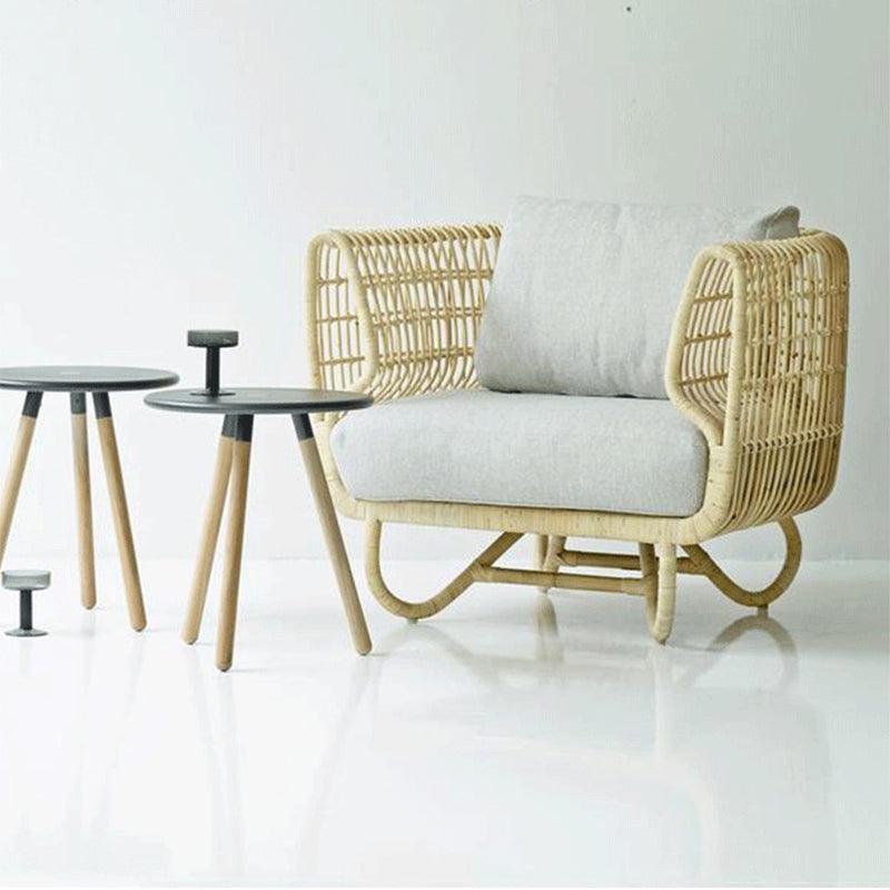 Natalia Rattan Armchair - HomeCozify