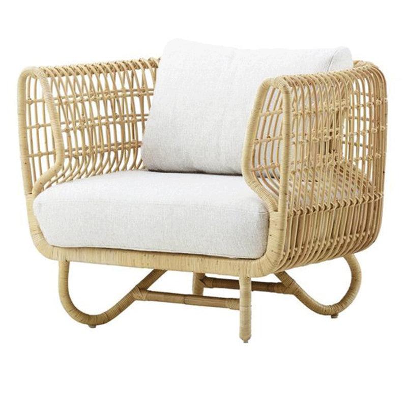 Natalia Rattan Armchair - HomeCozify