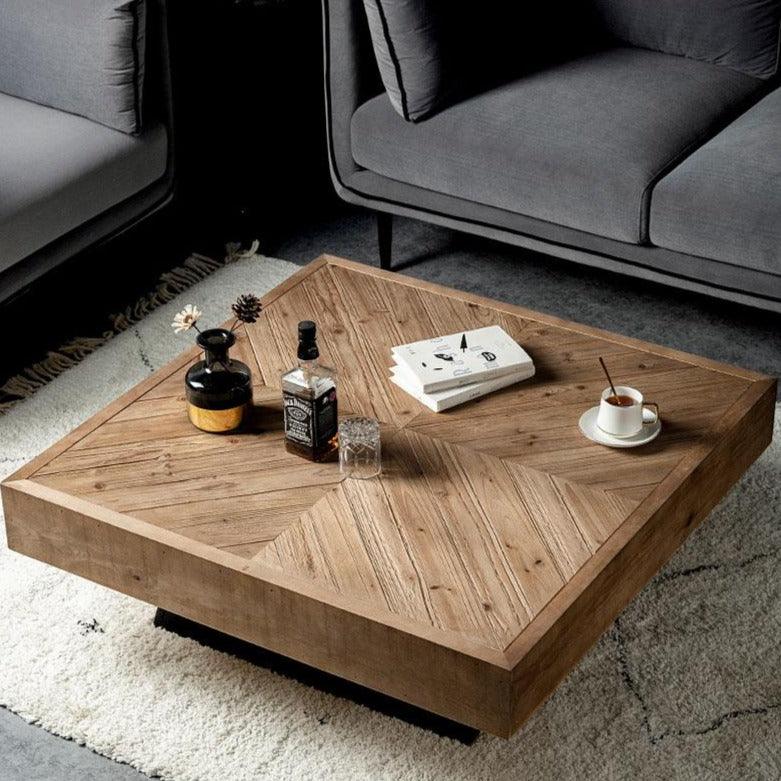 Nataliya Square Coffee Table - HomeCozify