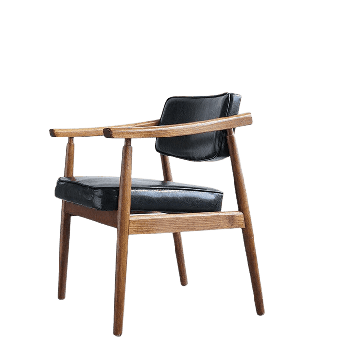 Neci Upholstered Solid Wood Armchair - HomeCozify