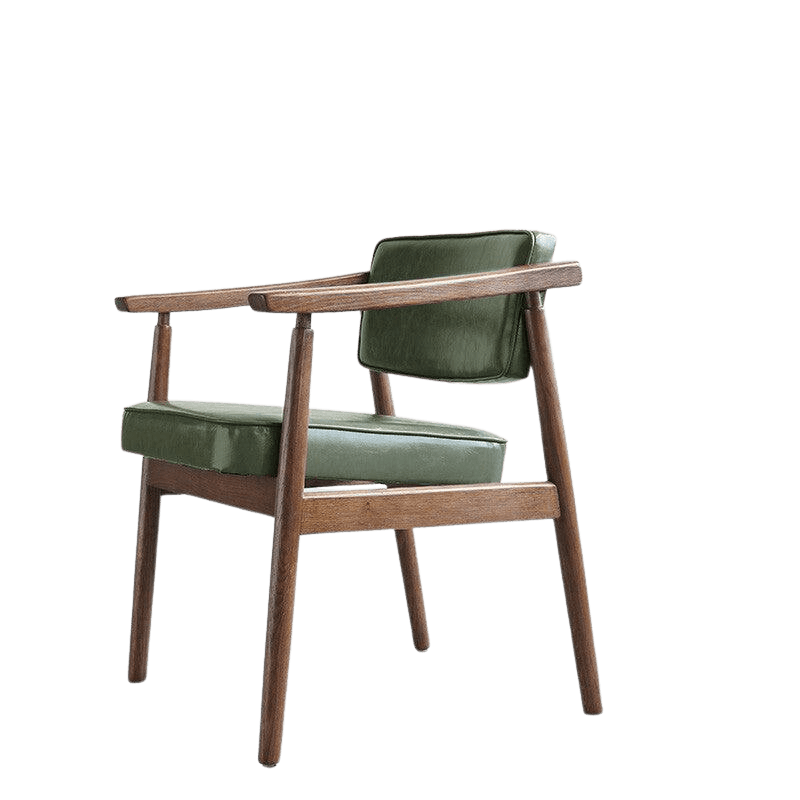 Neci Upholstered Solid Wood Armchair - HomeCozify