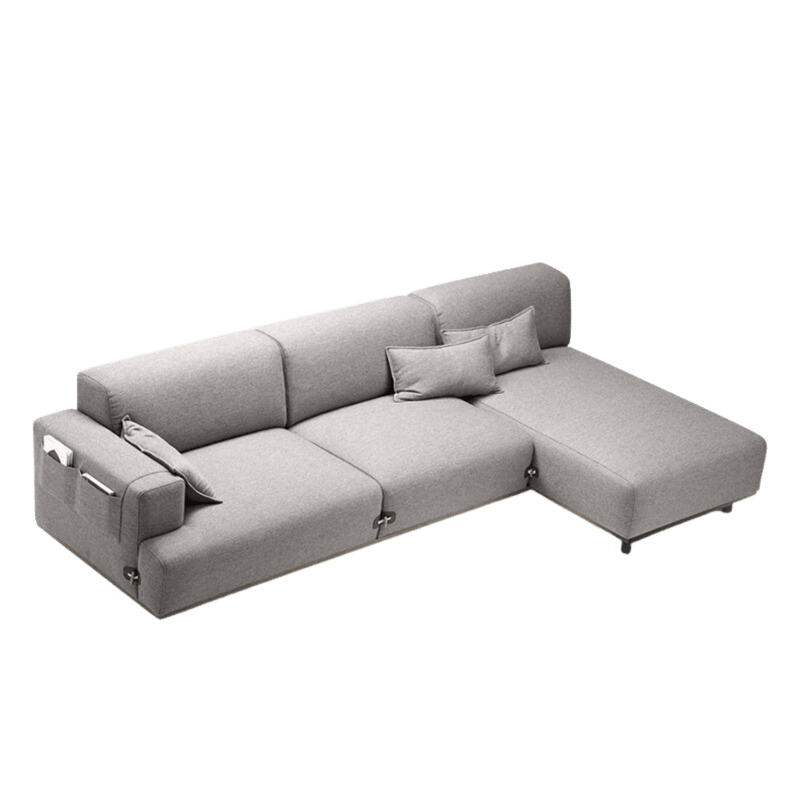 Newson 3 Seater Modular Sofa with Chaise - HomeCozify