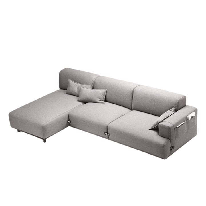 Newson 3 Seater Modular Sofa with Chaise - HomeCozify