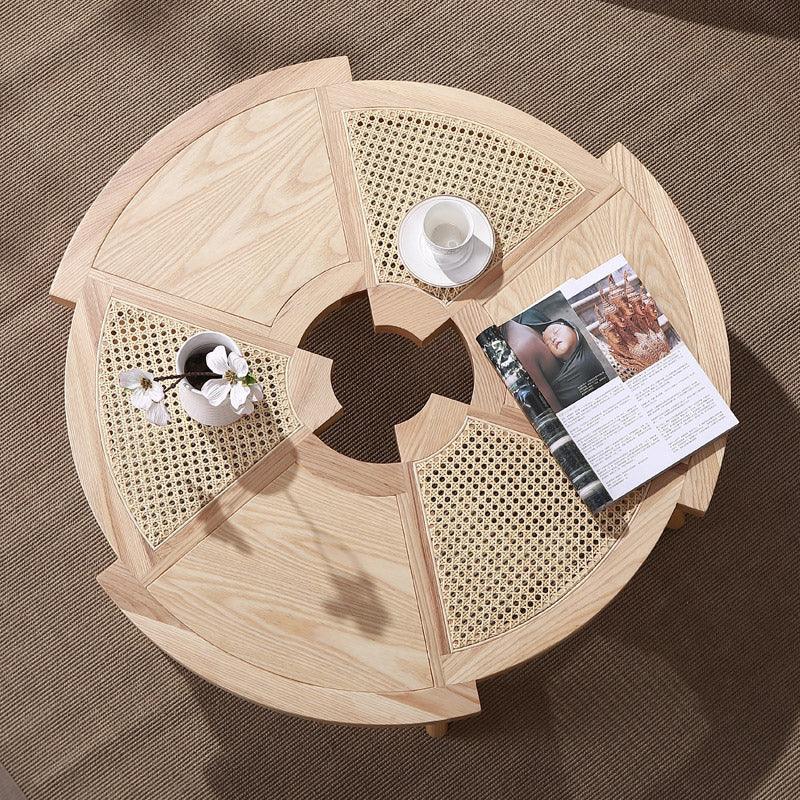 Nikolina Rattan Coffee Table - HomeCozify