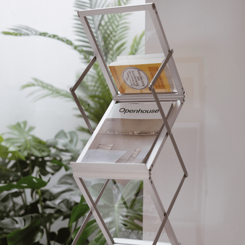 Olga Foldable Magazine Rack - HomeCozify