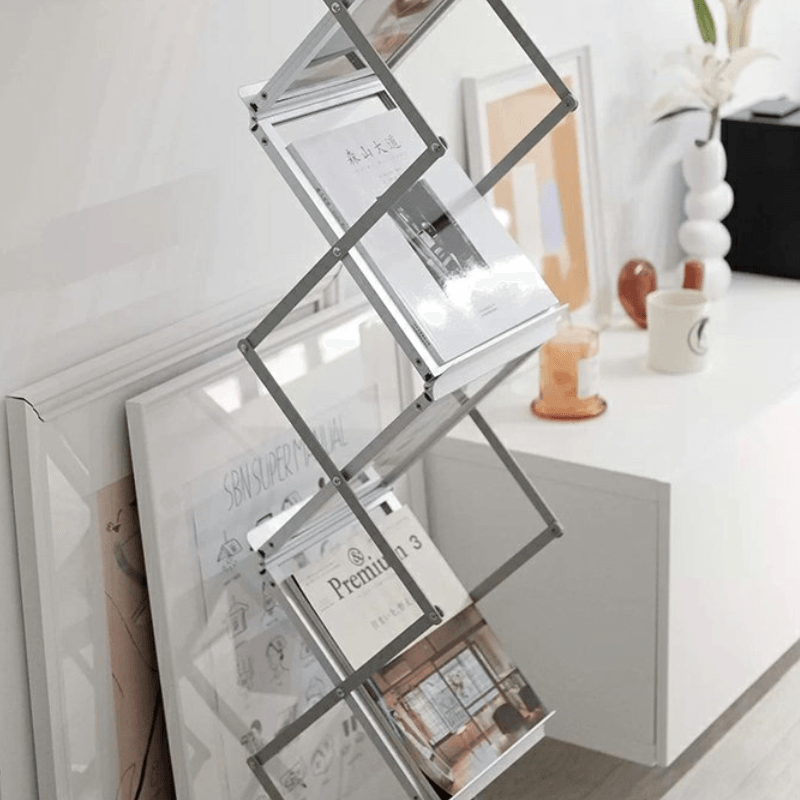 Olga Foldable Magazine Rack - HomeCozify