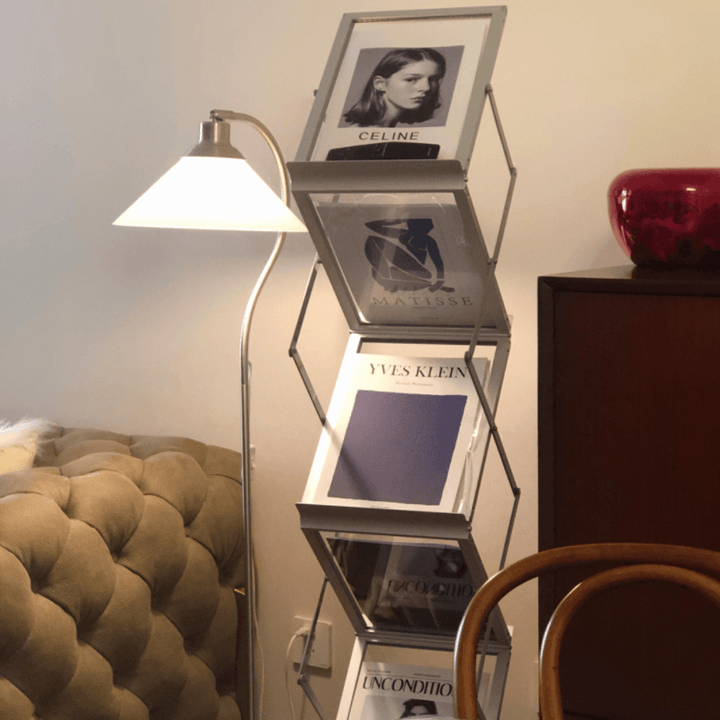 Olga Foldable Magazine Rack - HomeCozify