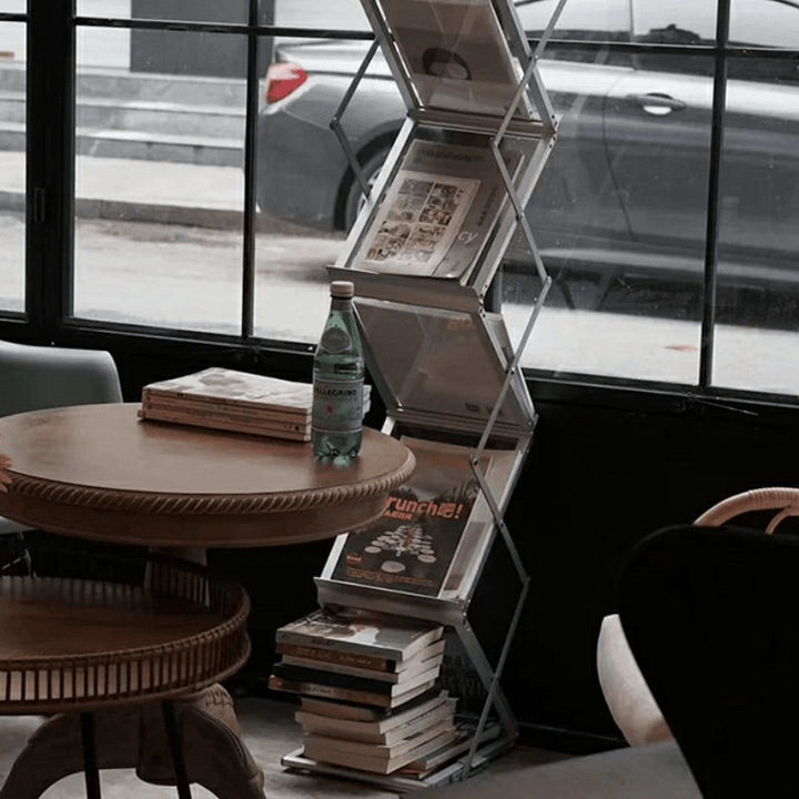 Olga Foldable Magazine Rack - HomeCozify