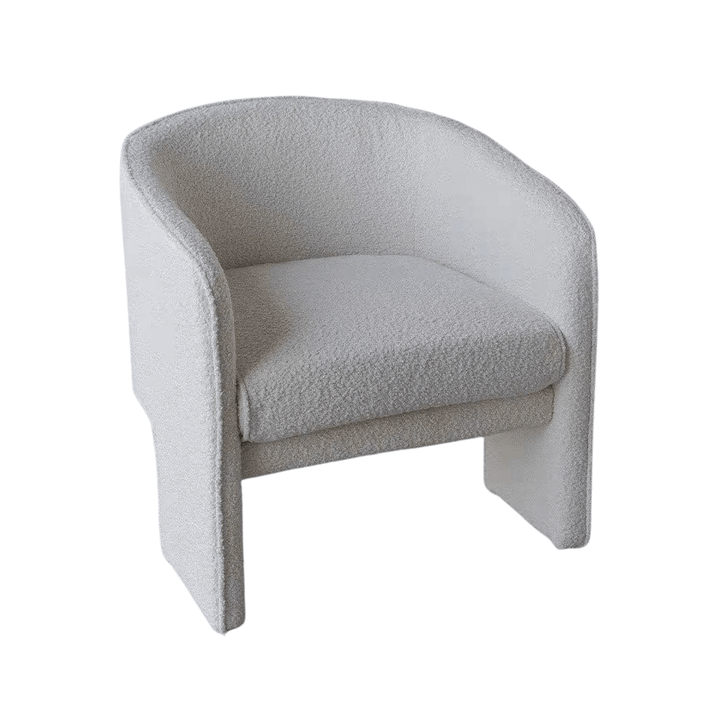 Paloma Boucle Armchair - HomeCozify