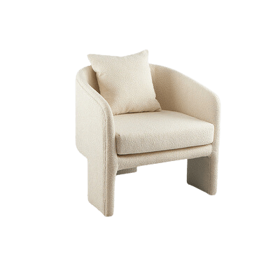 Paloma Boucle Armchair - HomeCozify