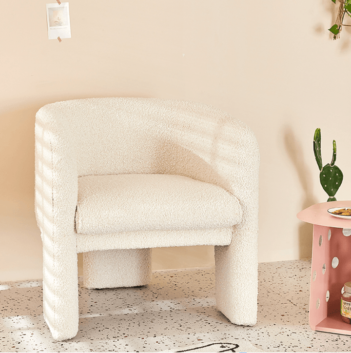 Paloma Boucle Armchair - HomeCozify