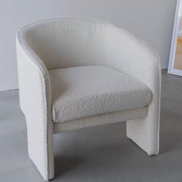 Paloma Boucle Armchair - HomeCozify