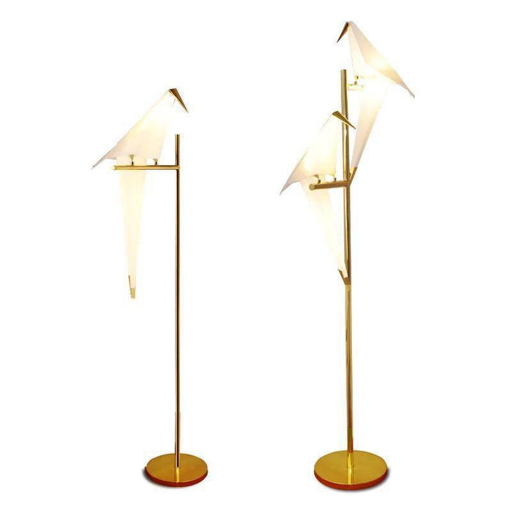 Paper Bird LED Floor Lamp - HomeCozify