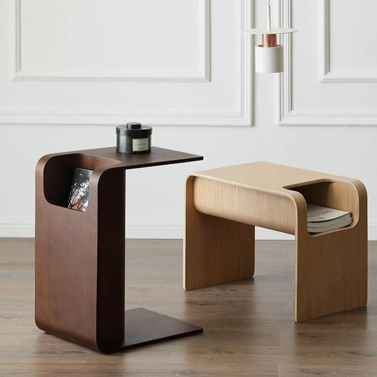 Rahel Abstract Side Table - HomeCozify